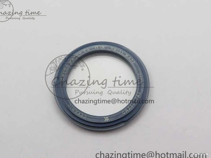 0521 Planet Ocean 45.5mm Big Blue Real Ceramic VSF 1:1 Best Edition on Blue Rubber Strap A8906 Super Clone Unique 7896